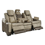 Signature Design by Ashley Next-Gen DuraPella Power Reclining Leather Look Sofa 2200315