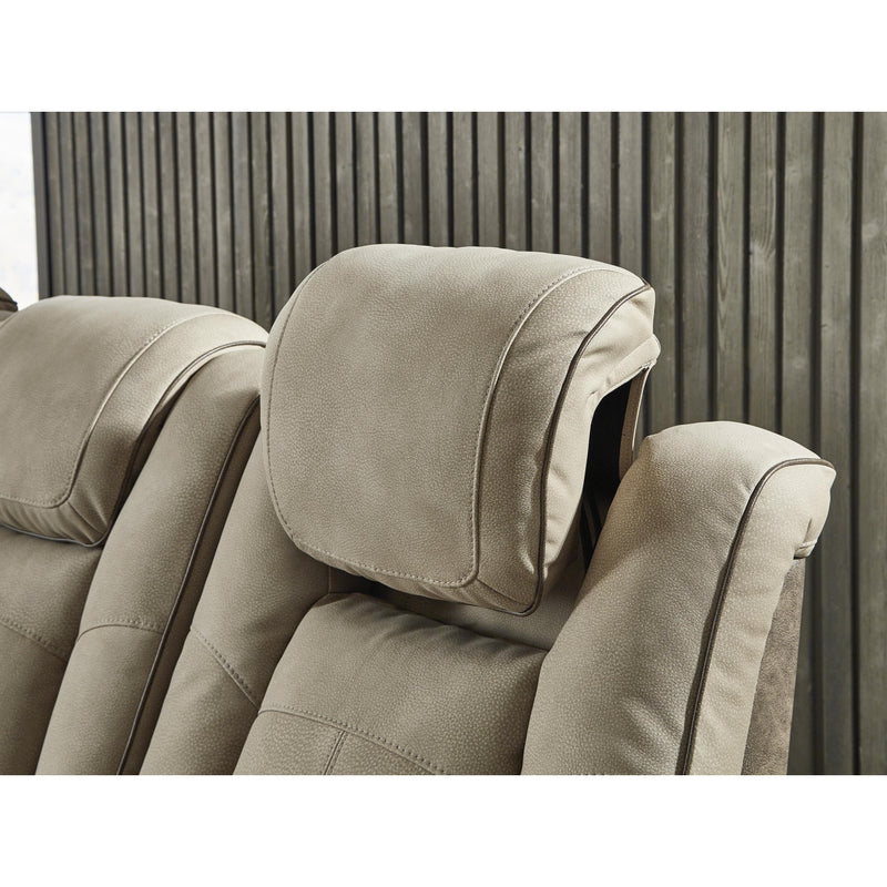 Signature Design by Ashley Next-Gen DuraPella Power Reclining Leather Look Sofa 2200315