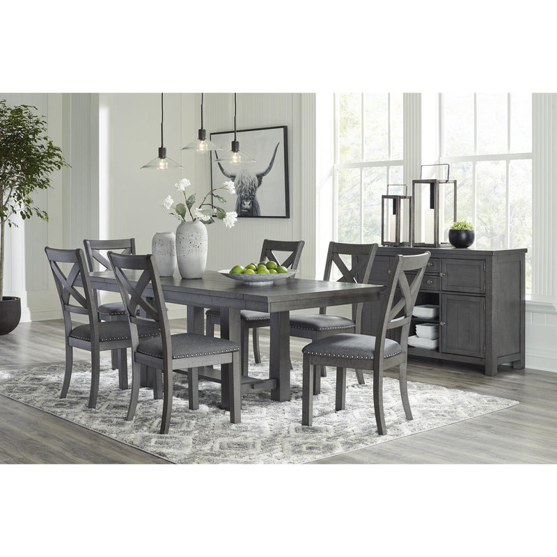 Signature Design by Ashley Myshanna Dining Table with Pedestal Base D629-45