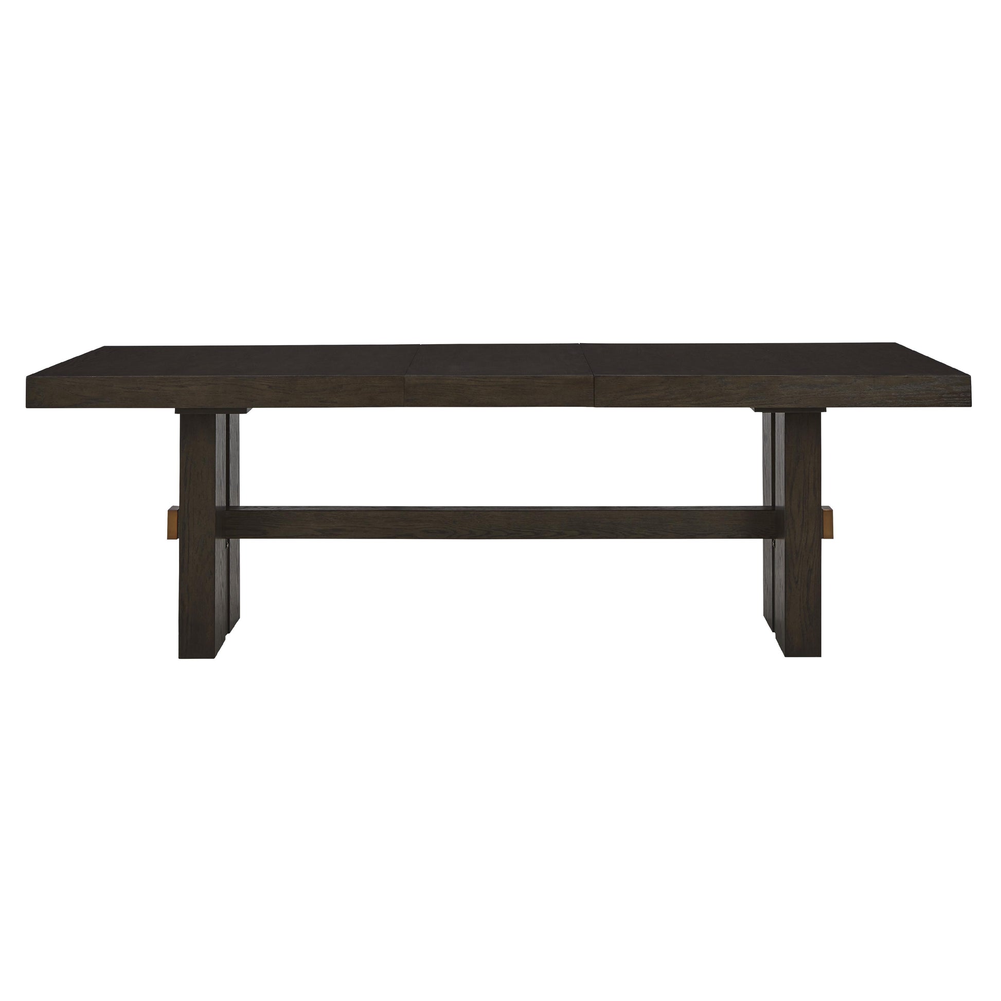 Signature Design by Ashley Burkhaus Dining Table with Trestle Base D984-45