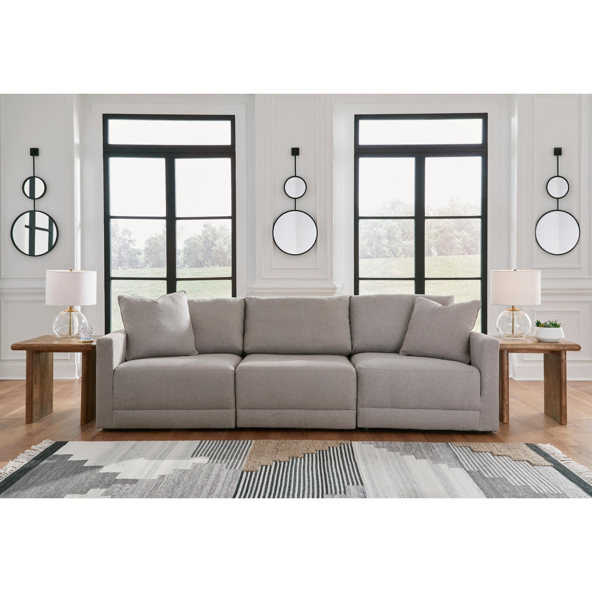 Benchcraft Katany Fabric 3 pc Sectional 2220146/2220164/2220165