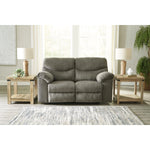 Signature Design by Ashley Alphons Reclining Fabric Loveseat 2820186