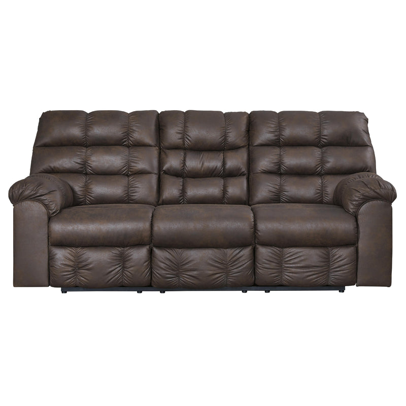 Signature Design by Ashley Derwin Reclining Leather Look Sofa 2840189
