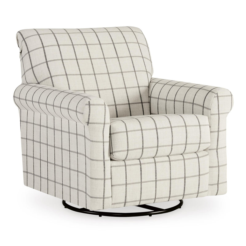 Benchcraft Davinca Swivel Glider Fabric Accent Chair 3520442 IMAGE 1