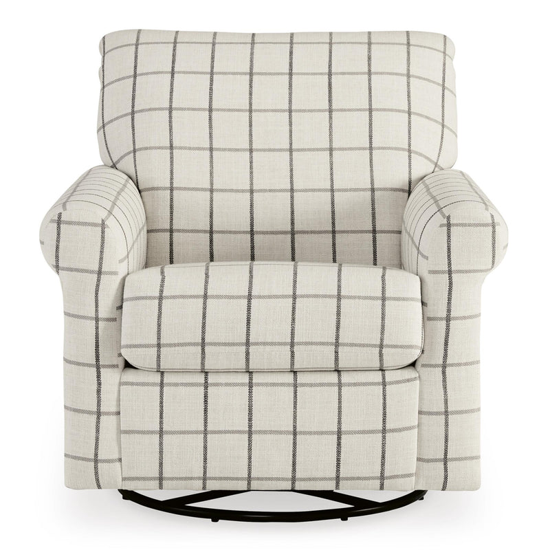 Benchcraft Davinca Swivel Glider Fabric Accent Chair 3520442 IMAGE 2