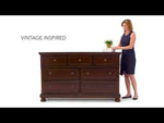 Millennium Porter 7-Drawer Dresser B697-31 EXTERNAL_VIDEO 1
