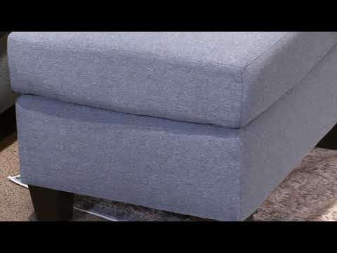 Benchcraft Lemly Fabric Ottoman 3670214 EXTERNAL_VIDEO 1