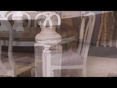 Signature Design by Ashley Oval Realyn Dining Table D743-35 EXTERNAL_VIDEO 1
